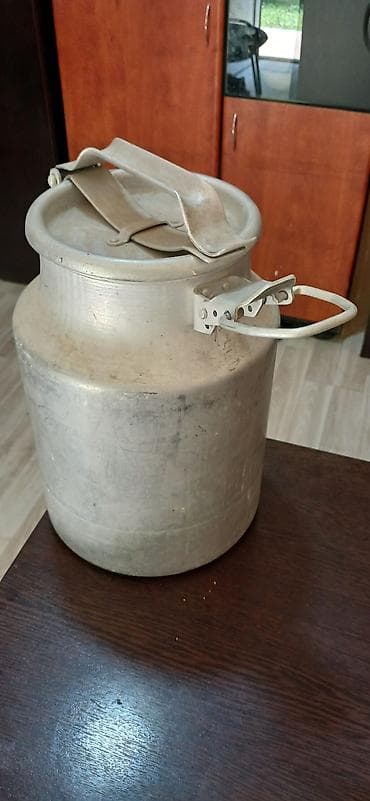 Alüminium süd bidonu / konteyner - Material: qalın, yüngül alüminium lalafo.az -da Alüminium süd bidonu / konteyner - Material: qalın, yüngül alüminium