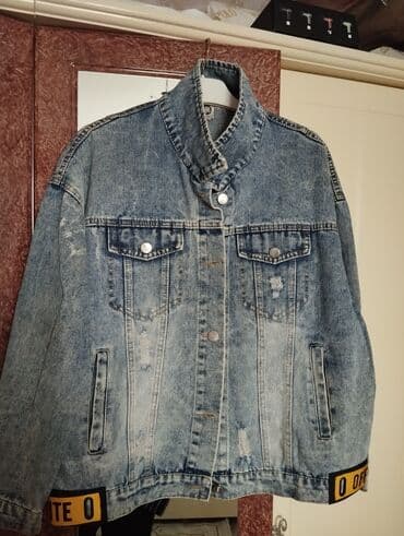 Kurtka, Cins, Payız, Off-White, Standart lalafo.az -da Kurtka, Cins, Payız, Off-White, Standart