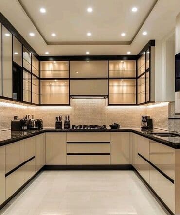 Трюмо на заказ: Кухонный гарнитур на заказ, Самозакрывающие петли, МДФ, Нет кредита, Бесплатная доставка at lalafo.az — 4 Трюмо на заказ: Кухонный гарнитур на заказ, Самозакрывающие петли, МДФ, Нет кредита, Бесплатная доставка — 4