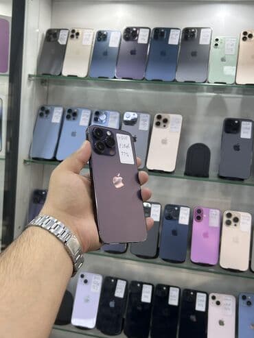 IPhone 14 Pro Max, 128 GB, Deep Purple, Face ID lalafo.az -da IPhone 14 Pro Max, 128 GB, Deep Purple, Face ID