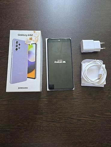 Samsung Galaxy A52, rəng - Bənövşəyi, Barmaq izi lalafo.az -da Samsung Galaxy A52, rəng - Bənövşəyi, Barmaq izi