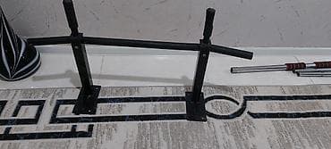 Duvardan asılan turnik və dips qurğusu - Material: qalın metal boru lalafo.az -da Duvardan asılan turnik və dips qurğusu - Material: qalın metal boru