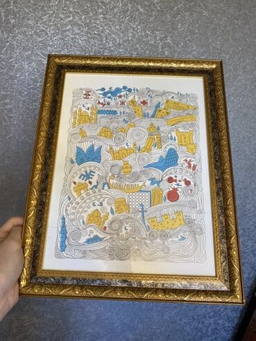 UĞURLU ŞƏKİL, PUL GƏTİRİR - Mövzu: Abstrakt şəhər və dəniz motivləri lalafo.az -da UĞURLU ŞƏKİL, PUL GƏTİRİR - Mövzu: Abstrakt şəhər və dəniz motivləri