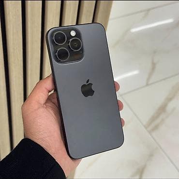 IPhone 15 Pro Max, 256 GB, Black Titanium lalafo.az -da IPhone 15 Pro Max, 256 GB, Black Titanium