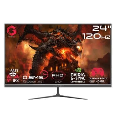 GameOn Essential Series 24" Gaming Monitor - Ekran: 24 düym, Fast IPS lalafo.az -da GameOn Essential Series 24" Gaming Monitor - Ekran: 24 düym, Fast IPS
