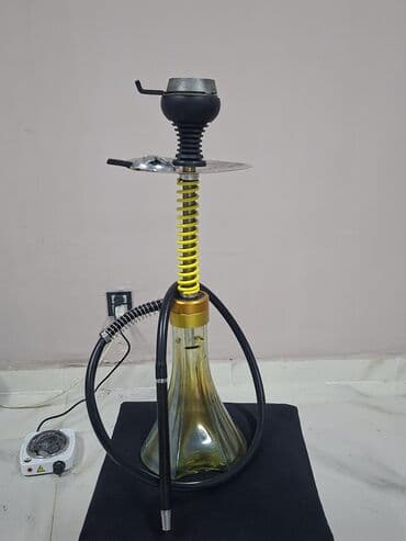 Nargilə seti – şlanqlı və kömür qızdırıcısı ilə Məhsulun təsviri: - lalafo.az -da Nargilə seti – şlanqlı və kömür qızdırıcısı ilə Məhsulun təsviri: -