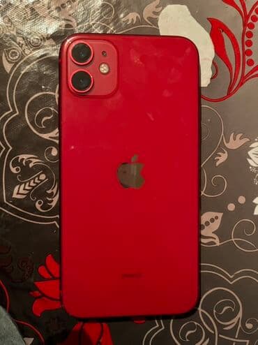 IPhone 11, Qırmızı, Face ID lalafo.az -da IPhone 11, Qırmızı, Face ID