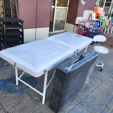 Полки, этажерки: Новый, Косметологическая кушетка, Нескладной, цвет - Белый at lalafo.az — 23 Полки, этажерки: Новый, Косметологическая кушетка, Нескладной, цвет - Белый — 23