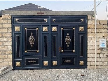 Yeni Metal Həyət darvazası, Yana açılan lalafo.az -da Yeni Metal Həyət darvazası, Yana açılan