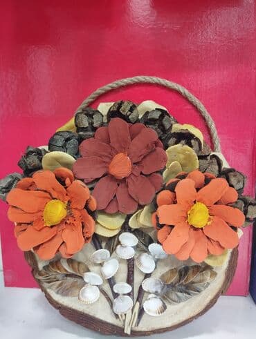 Təbii materiallardan hazırlanmış dekorativ divar paneli - Dizayn lalafo.az -da Təbii materiallardan hazırlanmış dekorativ divar paneli - Dizayn