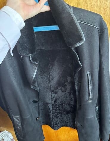 Дубленки: Дубленка, 5XL, цвет - Черный at lalafo.az — 1 Дубленки: Дубленка, 5XL, цвет - Черный — 1