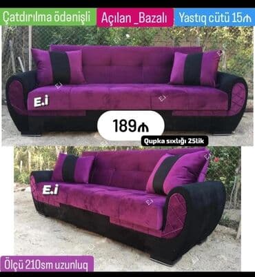 Divan, Yeni, Açılan, Bazalı, Vеlur parça, Rayonlara çatdırılma lalafo.az -da Divan, Yeni, Açılan, Bazalı, Vеlur parça, Rayonlara çatdırılma