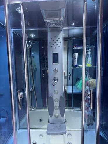 Hidromassajlı duş-kabina/hamam kombi modeli - Şüşə korpuslu lalafo.az -da Hidromassajlı duş-kabina/hamam kombi modeli - Şüşə korpuslu