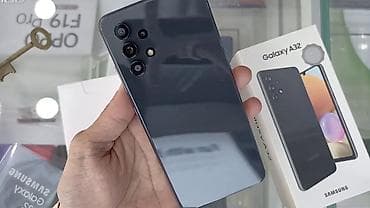 Samsung Galaxy A32, rəng - Qara, Barmaq izi lalafo.az -da Samsung Galaxy A32, rəng - Qara, Barmaq izi