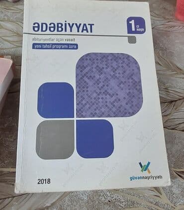 Məhsul: “Ədəbiyyat” – abituriyentlər üçün vəsait Nəşr: 1-ci nəşr lalafo.az -da Məhsul: “Ədəbiyyat” – abituriyentlər üçün vəsait Nəşr: 1-ci nəşr