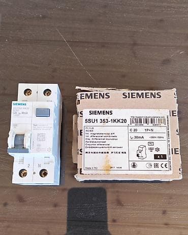 Siemens Elektrik avtomat, 1 faza, 230 Vt, Ünvandan götürmə lalafo.az -da Siemens Elektrik avtomat, 1 faza, 230 Vt, Ünvandan götürmə