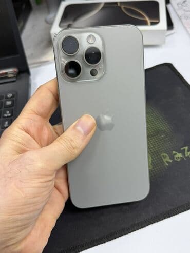 IPhone 16 Pro Max, 256 GB, Gümüşü lalafo.az -da IPhone 16 Pro Max, 256 GB, Gümüşü