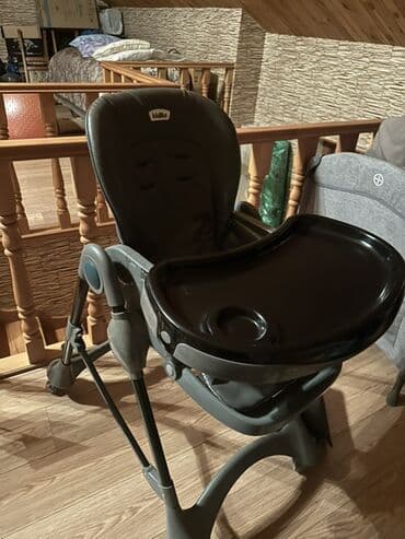 Kidilo uşaq yemək stulu - Rəng: tünd boz/qartalbozu, qara tepsili - lalafo.az -da Kidilo uşaq yemək stulu - Rəng: tünd boz/qartalbozu, qara tepsili -