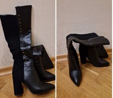 Çəkmə, Ölçü: 38, rəng - Qara, Yeni lalafo.az -da Çəkmə, Ölçü: 38, rəng - Qara, Yeni