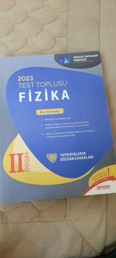 Fizika 11-ci sinif, 2023 il lalafo.az -da Fizika 11-ci sinif, 2023 il
