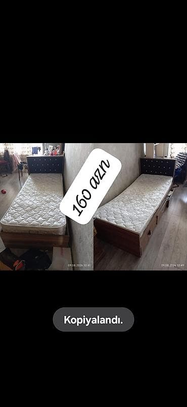 2 ədəd çarpayı 160 azn biri siyirmə o biri isə bazaldı təcili satlır at lalafo.az 2 ədəd çarpayı 160 azn biri siyirmə o biri isə bazaldı təcili satlır