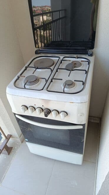 Gas stove Ayrıca dayanan, 4 gözlü lalafo.az -da Gas stove Ayrıca dayanan, 4 gözlü