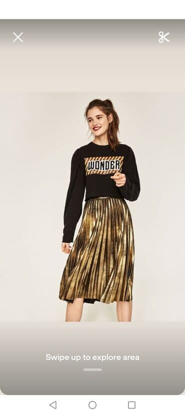 Midi Ətək, Zara, L lalafo.az -da Midi Ətək, Zara, L