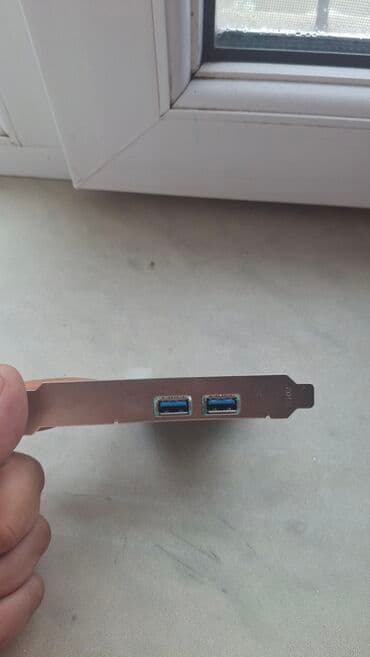 PCI‑Express USB 3.0 genişlənmə kartı - 2 x USB 3.0 (Type‑A) portu – lalafo.az -da PCI‑Express USB 3.0 genişlənmə kartı - 2 x USB 3.0 (Type‑A) portu –