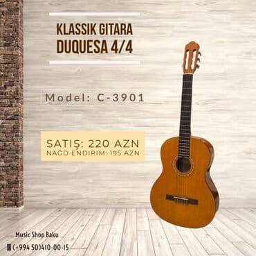 Duquesa Klassik Gitara Ölçü: 4/4 Klassik,akustik,elektron və bass lalafo.az -da Duquesa Klassik Gitara Ölçü: 4/4 Klassik,akustik,elektron və bass