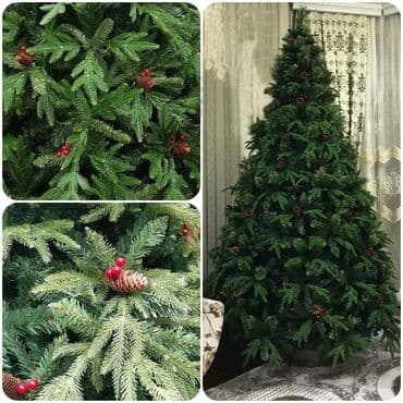 Süni Yeni il şam ağacı - Realistik görünümlü sıx budaqlar: müxtəlif lalafo.az -da Süni Yeni il şam ağacı - Realistik görünümlü sıx budaqlar: müxtəlif