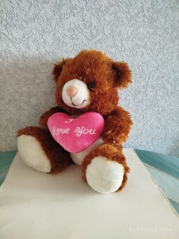 Hədiyyəlik yumuşaq ayı. Yenidir. Hündürlüyü təxmini 30 sm-dir lalafo.az -da Hədiyyəlik yumuşaq ayı. Yenidir. Hündürlüyü təxmini 30 sm-dir