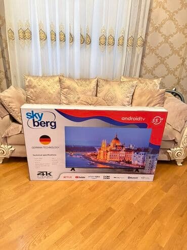 Yeni Televizor Samsung LED ekran 55" 4K (3840x2160) lalafo.az -da Yeni Televizor Samsung LED ekran 55" 4K (3840x2160)