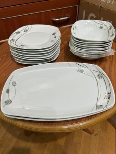 Nahar dəsti, rəng - Ağ, Farfor lalafo.az -da Nahar dəsti, rəng - Ağ, Farfor