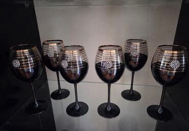 Qədəhlər, Xrustal, 6 ədədli dəst, Türkiyə lalafo.az -da Qədəhlər, Xrustal, 6 ədədli dəst, Türkiyə