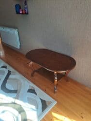 Jurnal masası, İşlənmiş, Açılmayan, Taxta, Oval masa lalafo.az -da Jurnal masası, İşlənmiş, Açılmayan, Taxta, Oval masa