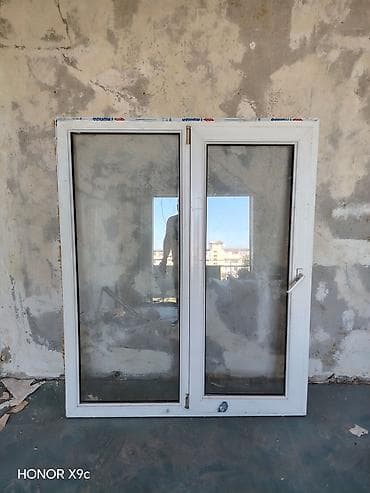 PVC pəncərə və balkon qapısı dəsti - Material: ağ rəngli PVC lalafo.az -da PVC pəncərə və balkon qapısı dəsti - Material: ağ rəngli PVC