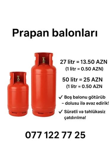 Qaz balonu, Propan (məişət) lalafo.az -da Qaz balonu, Propan (məişət)