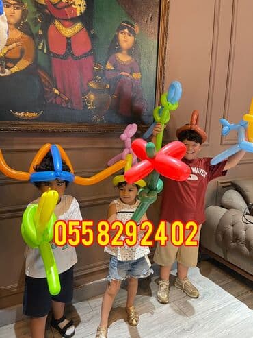Şar Şou Sifarişi – Uşaqlara Şardan Fiqurlar, Animator, Kloun, Maskot lalafo.az -da Şar Şou Sifarişi – Uşaqlara Şardan Fiqurlar, Animator, Kloun, Maskot