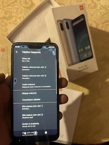 Xiaomi Mi A2 Lite, rəng - Qara,
İki sim kartlı lalafo.az -da — 2 Xiaomi Mi A2 Lite, rəng - Qara,
İki sim kartlı — 2