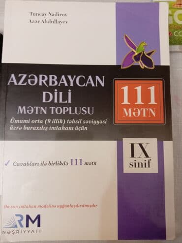 Məhsul: “Azərbaycan dili – Mətn toplusu (111 mətn)” kitabı - lalafo.az -da Məhsul: “Azərbaycan dili – Mətn toplusu (111 mətn)” kitabı -