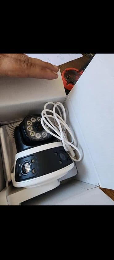 Dəyirmi formalı, ağ və qara rəngli bu təhlükəsizlik kamerası geniş lalafo.az -da — 5 Dəyirmi formalı, ağ və qara rəngli bu təhlükəsizlik kamerası geniş — 5