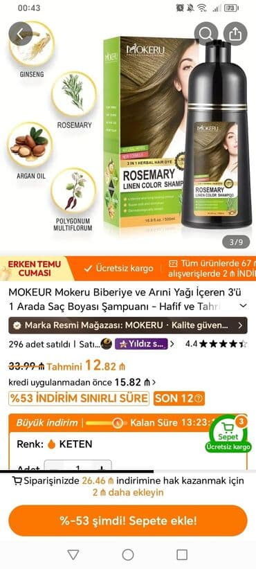 Alinib reng sari sacli xanimlara uygun oldugu ucun satilir qiymetinnen lalafo.az -da Alinib reng sari sacli xanimlara uygun oldugu ucun satilir qiymetinnen