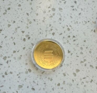 "Solana" – декоративная безвалютная монета в виде имитации lalafo.az -da "Solana" – декоративная безвалютная монета в виде имитации