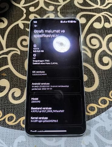 Xiaomi 12 Lite, 256 GB, rəng - Yaşıl,
Sensor, Barmaq izi, İki sim kartlı lalafo.az -da Xiaomi 12 Lite, 256 GB, rəng - Yaşıl,
Sensor, Barmaq izi, İki sim kartlı