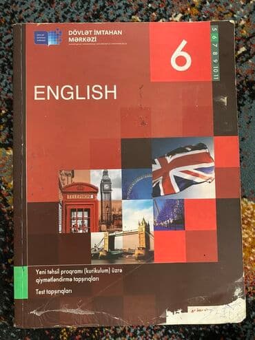 Məhsul: DİM test toplusu kitabları - English – 6: Dövlət İmtahan lalafo.az -da Məhsul: DİM test toplusu kitabları - English – 6: Dövlət İmtahan
