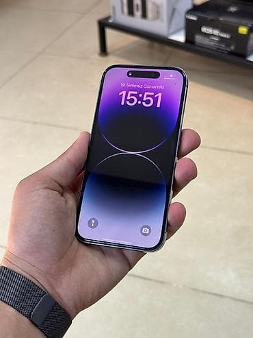 IPhone 14 Pro, 256 GB, Deep Purple, Face ID lalafo.az -da IPhone 14 Pro, 256 GB, Deep Purple, Face ID