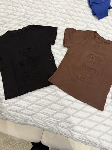 Uşaq köynəkləri – “Teddy Bear” rellefli model - Qısaqol, dairəvi lalafo.az -da Uşaq köynəkləri – “Teddy Bear” rellefli model - Qısaqol, dairəvi