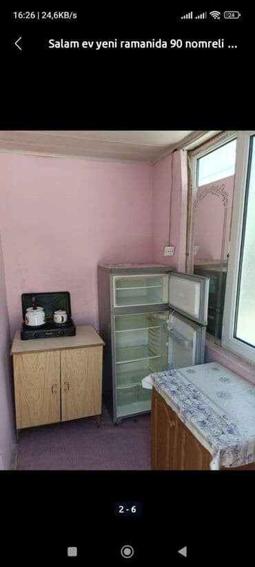 1 otagli ev yeni ramanida 90 nomreli mekdebe yaxin soyducu wif qab lalafo.az -da 1 otagli ev yeni ramanida 90 nomreli mekdebe yaxin soyducu wif qab