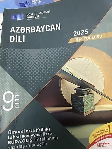 Məhsul: “Azərbaycan dili – 2025 Test Toplusu” (Dövlət İmtahan Mərkəzi lalafo.az -da Məhsul: “Azərbaycan dili – 2025 Test Toplusu” (Dövlət İmtahan Mərkəzi