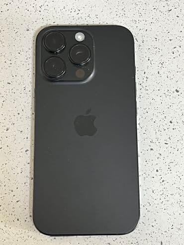 IPhone 16 Pro, 256 GB, Black Titanium, Face ID, Simsiz şarj lalafo.az -da IPhone 16 Pro, 256 GB, Black Titanium, Face ID, Simsiz şarj